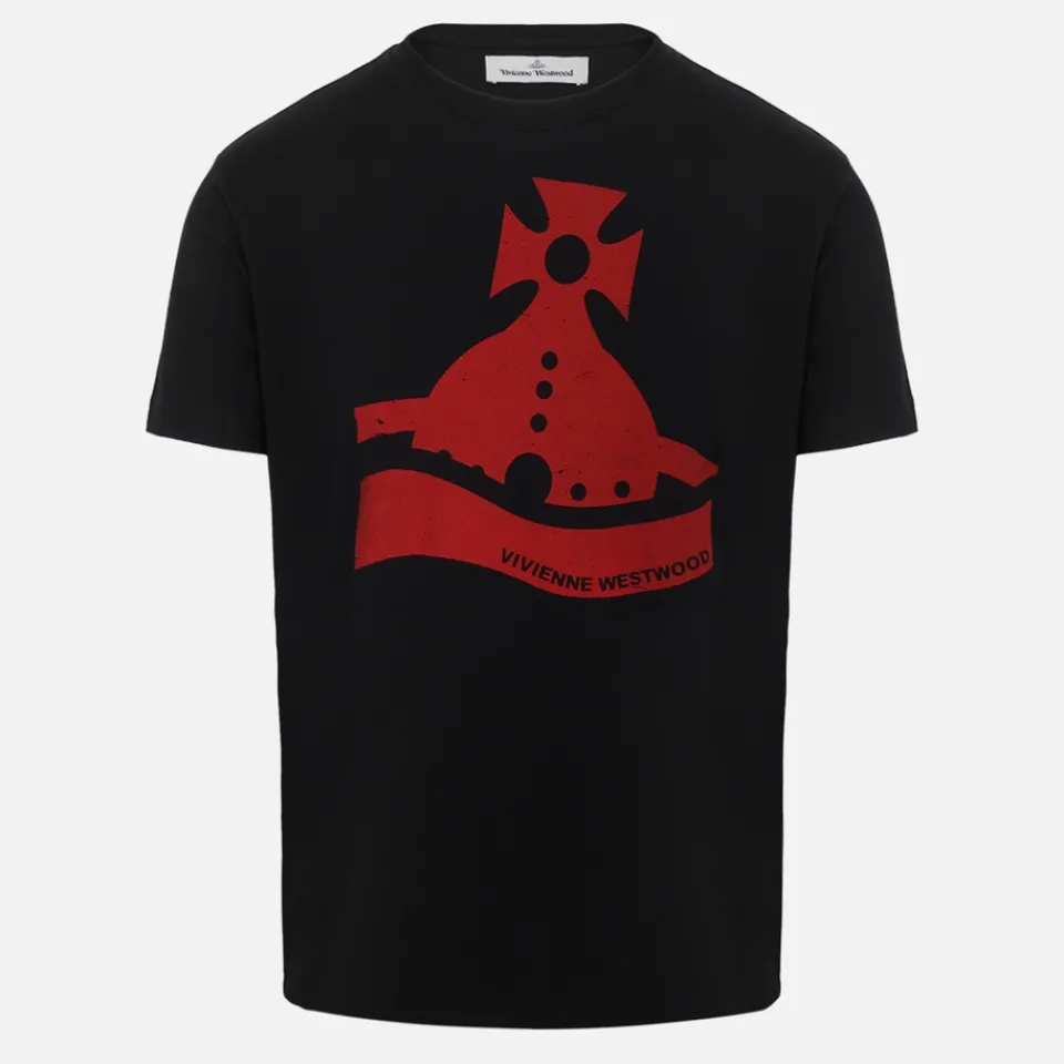 T-Shirts|T-Shirts|Dr. Martens Vivienne Westwood Sunken Orb Classic Cotton-Jersey T-Shirt - S