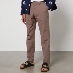 Trousers|Dr. Martens Wax London Alp Smart Cotton-Blend Seersucker Trousers - W30/L32