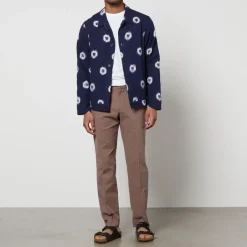 Trousers|Dr. Martens Wax London Alp Smart Cotton-Blend Seersucker Trousers - W30/L32