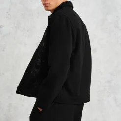 Jackets|Coats|Dr. Martens Wax London Elm Floral Wool-Blend Twill Jacket - XL