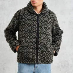 Jackets|Coats|Dr. Martens Wax London Tate Jacquard Fleece Jacket - S