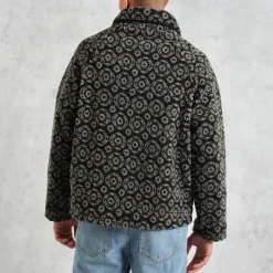 Jackets|Coats|Dr. Martens Wax London Tate Jacquard Fleece Jacket - S