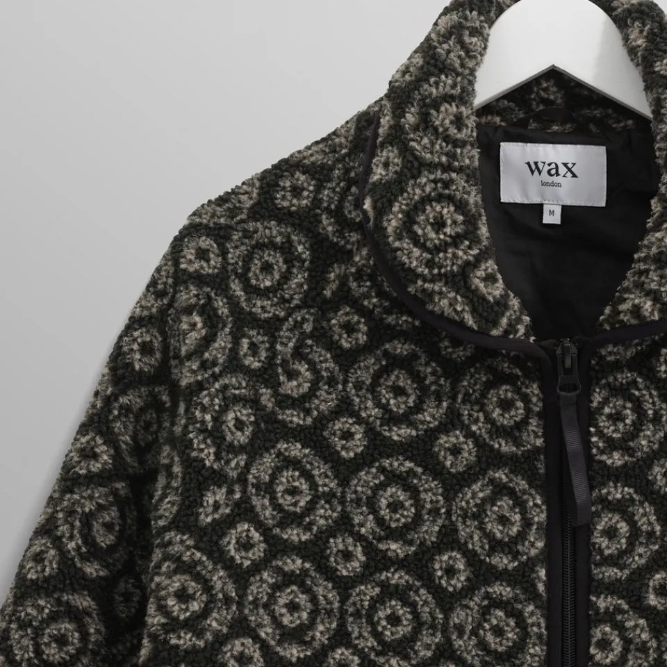Jackets|Coats|Dr. Martens Wax London Tate Jacquard Fleece Jacket - S