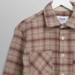 Shirts|Shirts|Dr. Martens Wax London Whiting Checked Cotton-Blend Overshirt - M