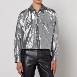 T-Shirts And Tops|Shirts And Blouses|Dr. Martens Weekend Max Mara Aldeno Cotton-Blend Shirt - UK 10