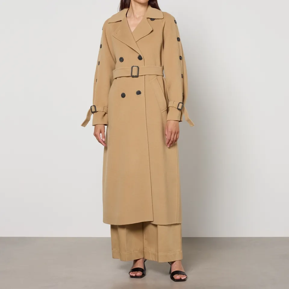 Coats|Dr. Martens Weekend Max Mara Natale Broadcloth Wool Coat - UK 10