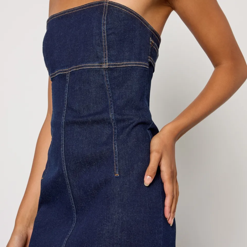 Dresses|Dresses|Marant Etoile Weekend Max Mara Osol Denim Dress - UK 6