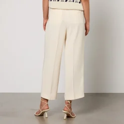 Trousers|Stuart Weitzman Weekend Max Mara Ronchi Crepe Trousers - UK 14