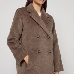 Coats|Dr. Martens Weekend Max Mara Zufolo Wool-Blend Coat - UK 14