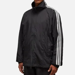 Jackets|Coats|Y-3 3 Stripe Shell Track Jacket - S