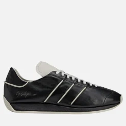 Trainers|Y-3 Men's Country Leather Trainers - UK 9