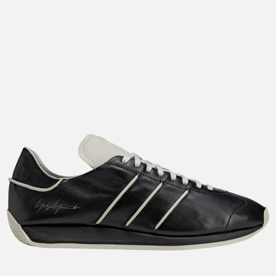 Trainers|Y-3 Men's Country Leather Trainers - UK 9