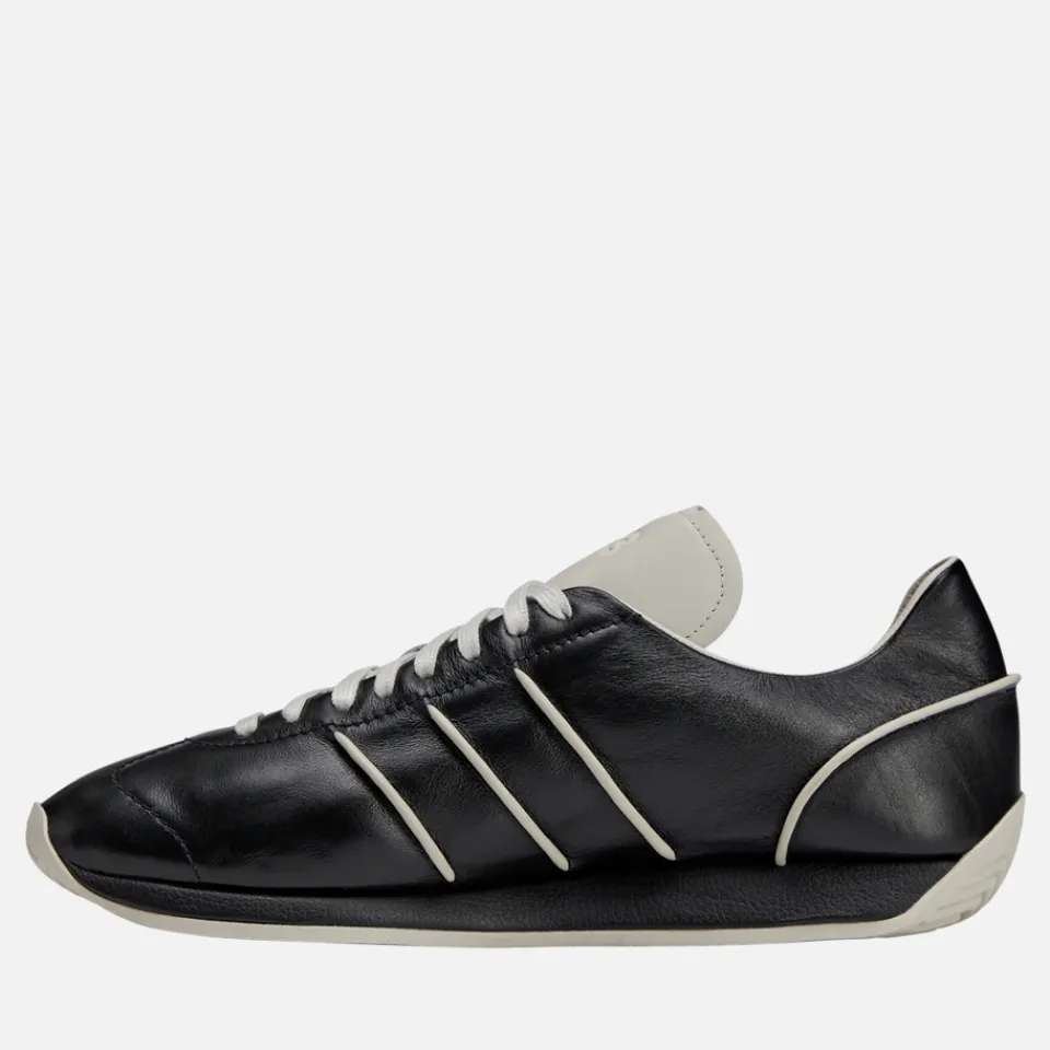 Trainers|Y-3 Men's Country Leather Trainers - UK 9