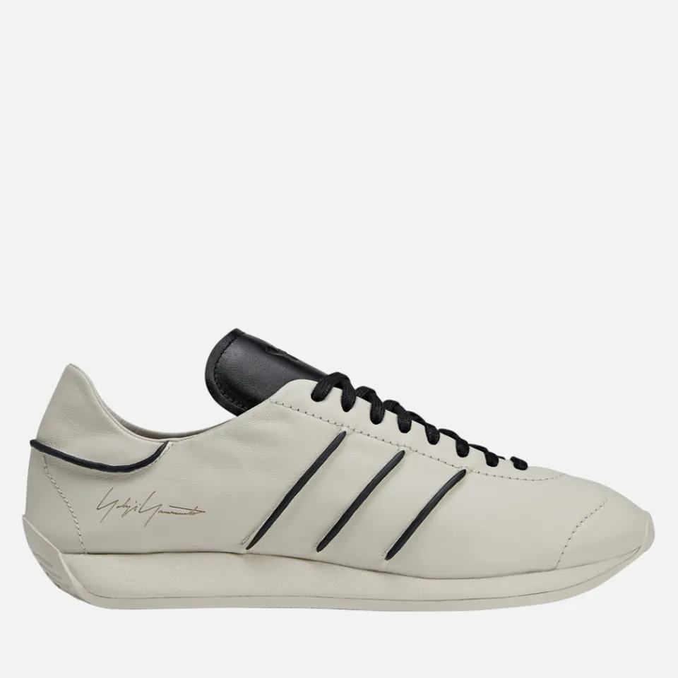 Trainers|Y-3 Men's Country Leather Trainers - UK 7